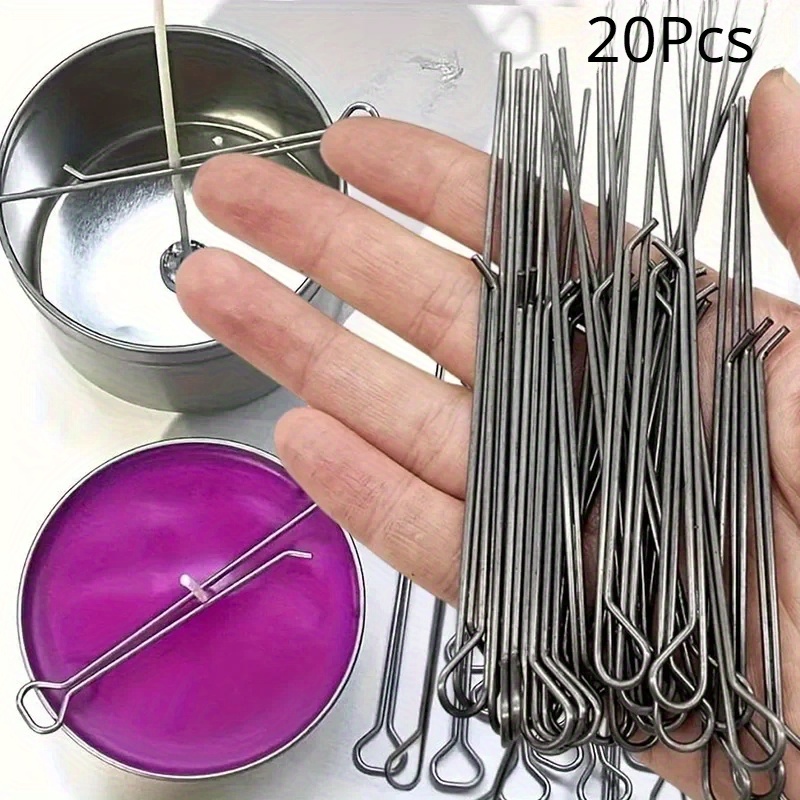 Candle Making Wicks - 20Pcs/Lot Candle Wick Holders Candle Wick