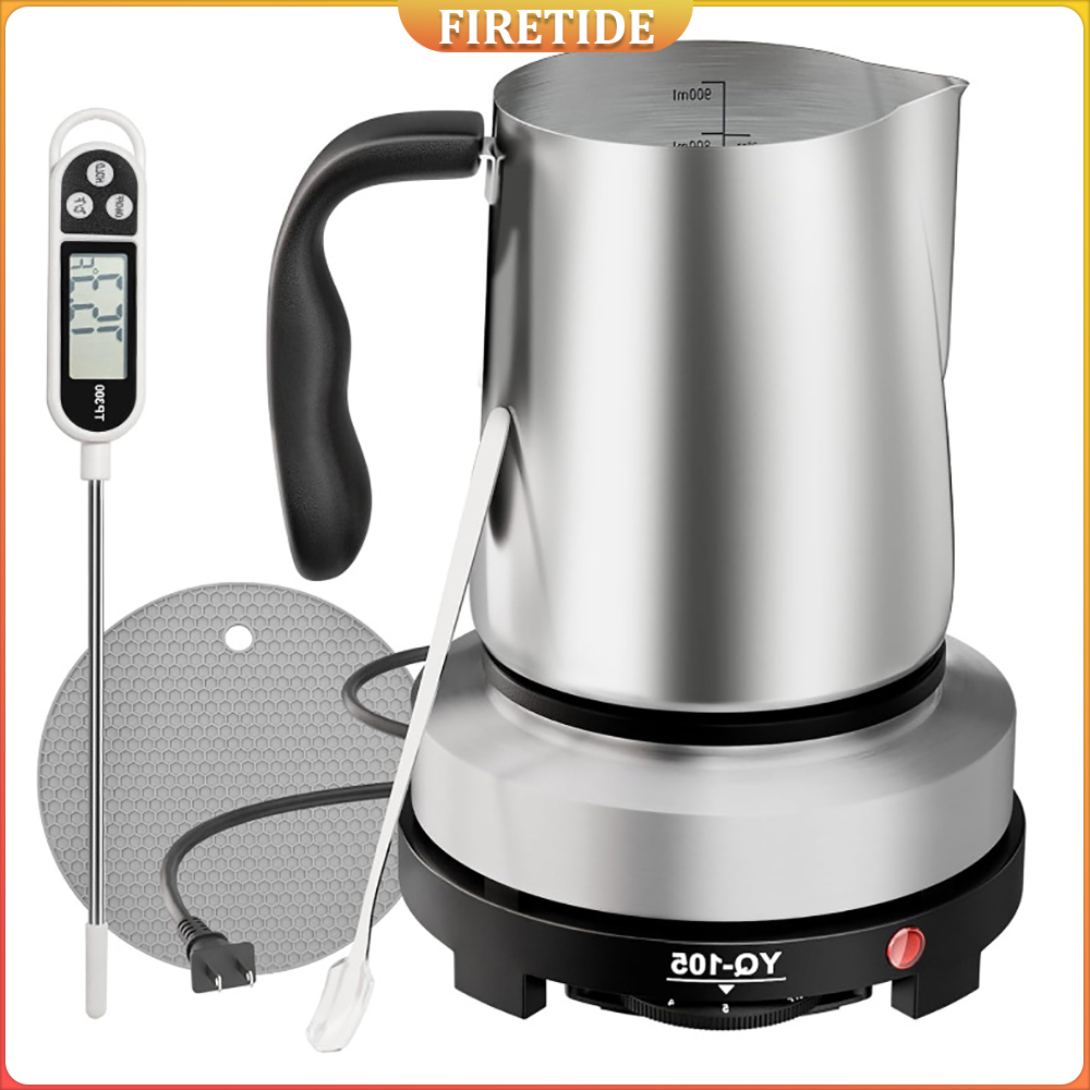 Candle Making Experience - Candle Making Circular Heater Base Stainless