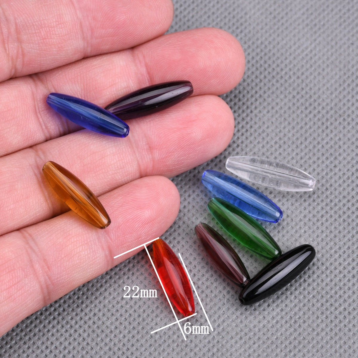 20pcs Oval Tube Shape 22mm x 6 - Candle X recension och pris