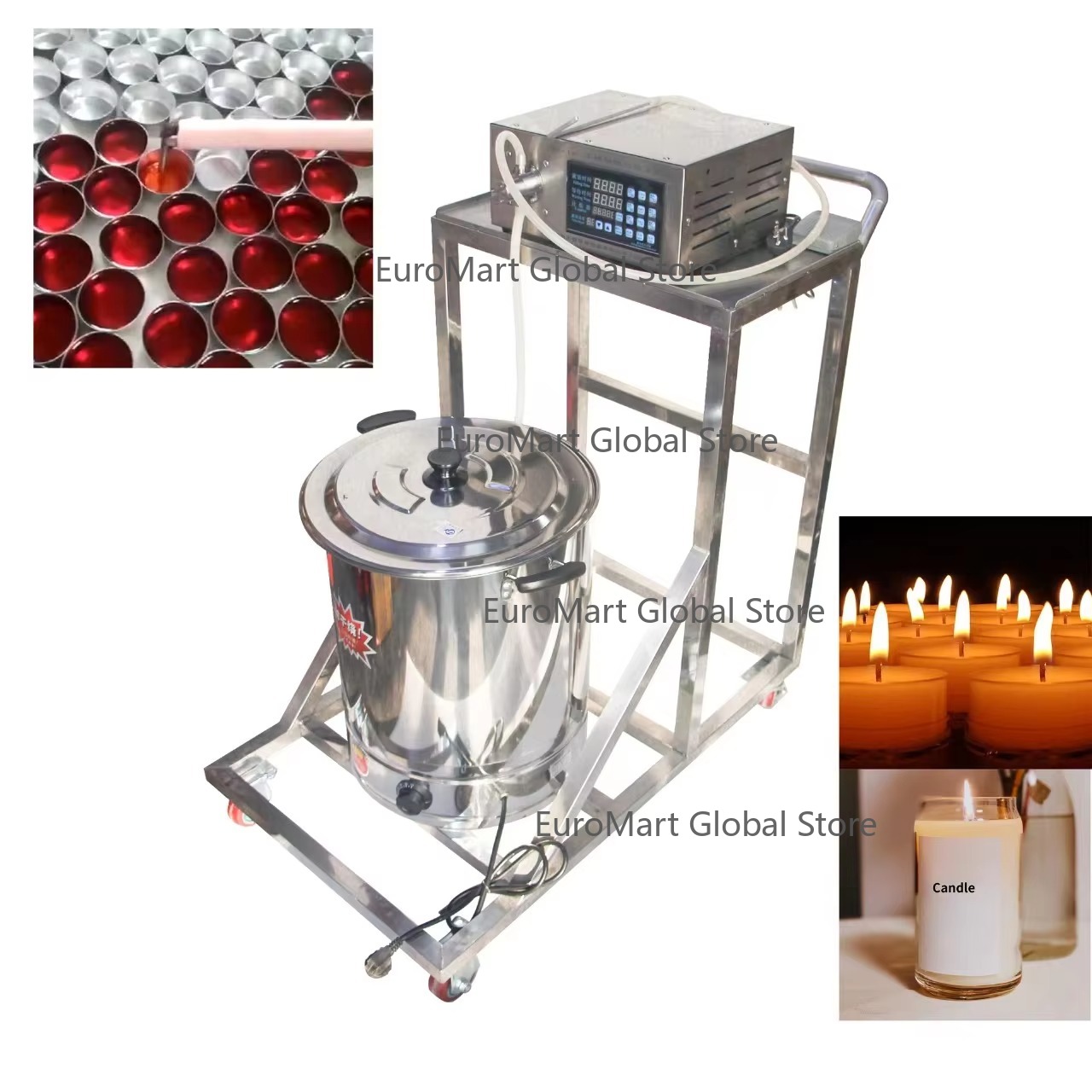 Industrial Candle Wax Filling  - Candle Making Machine Price recension och pris