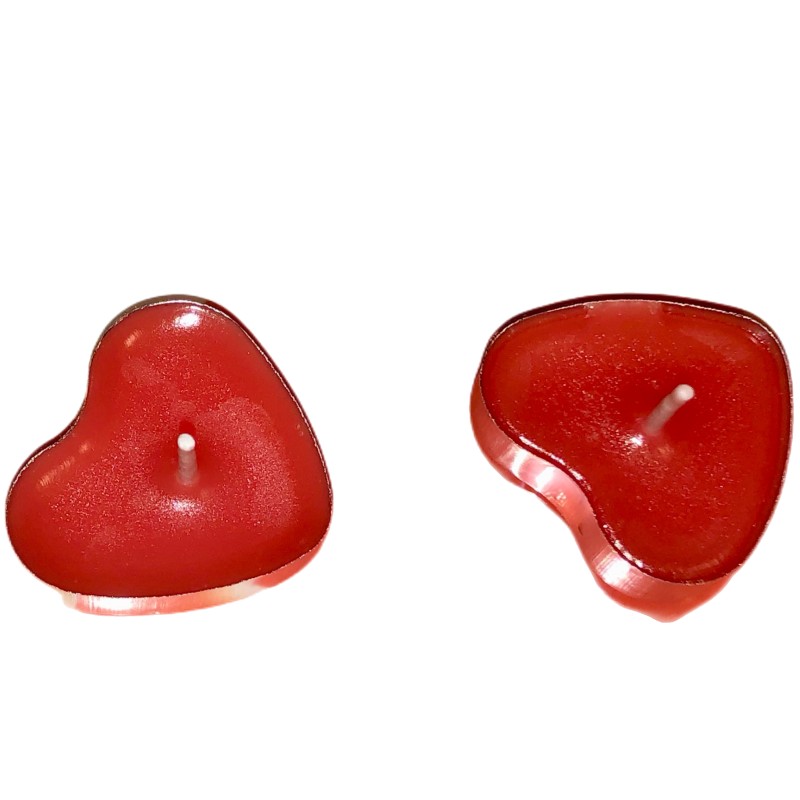 100 Sets Heart shaped Empty Al - Candle Making Jars recension och pris