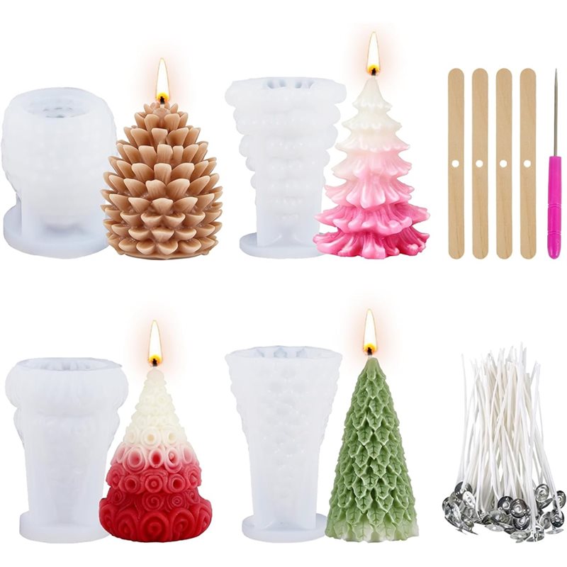 【ALLOWANCE】Christmas Tree For  - Xmas Candle Making recension och pris