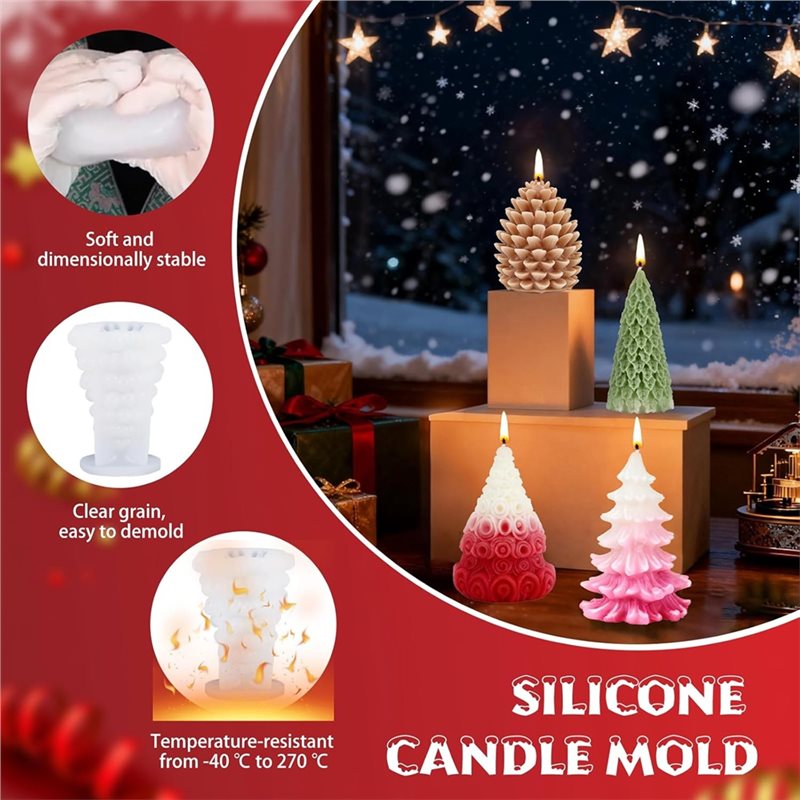 【ALLOWANCE】Christmas Tree For  - Xmas Candle Making recension och pris