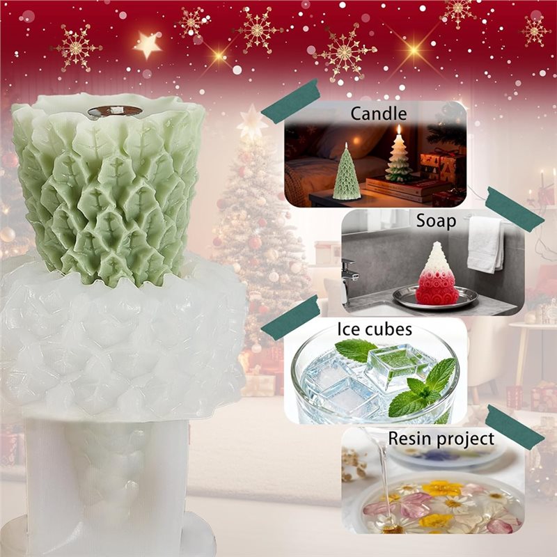【ALLOWANCE】Christmas Tree For  - Xmas Candle Making recension och pris
