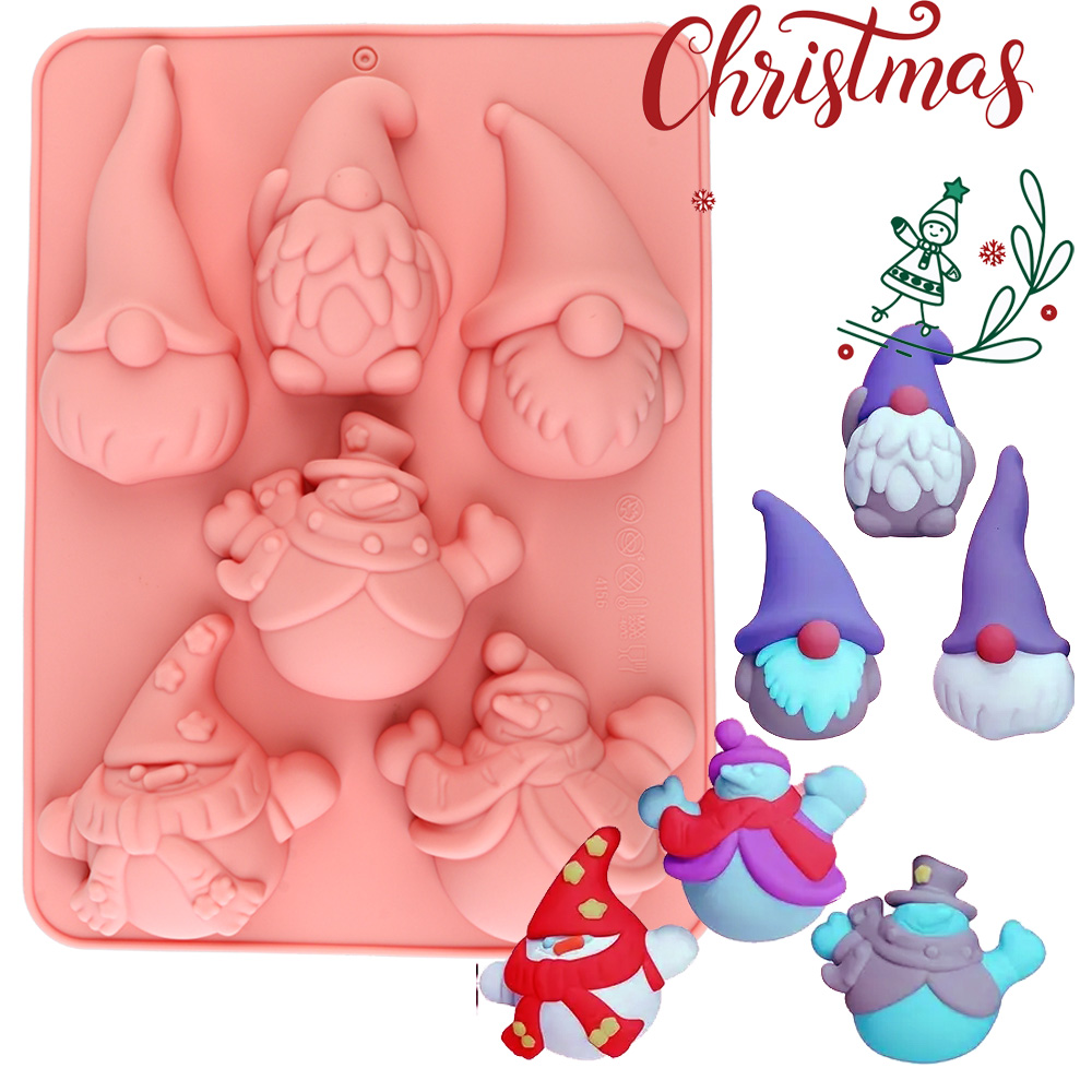 6-Piece Christmas Gnome Cake C - Candle Making Experience recension och pris
