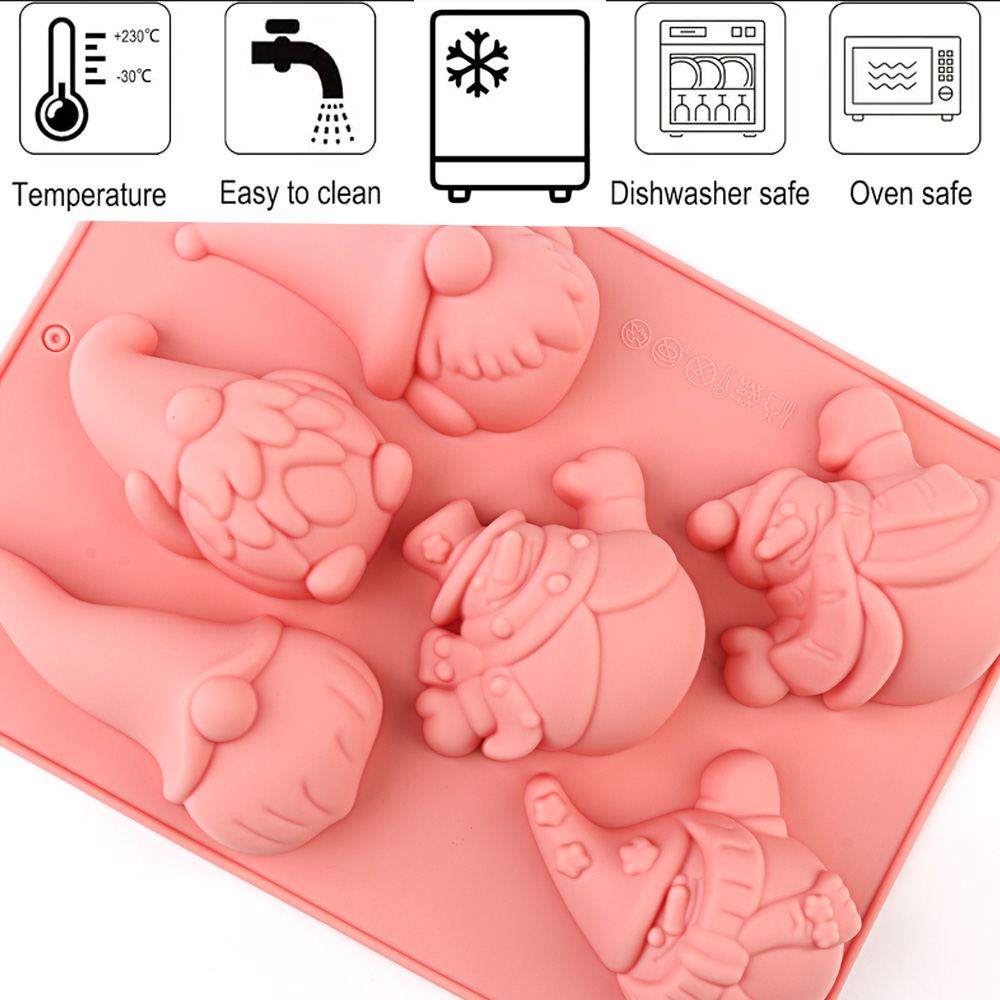 6-Piece Christmas Gnome Cake C - Candle Making Experience recension och pris