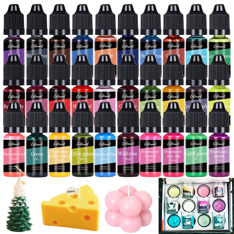 30 Colors Candle Dyes Pigment  - Candle Dye Chip recension och pris