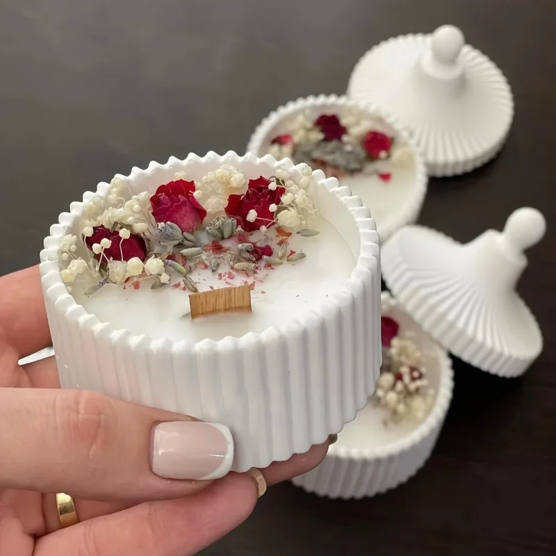 2026 Latest Models 2Pcs Silico - Candle Making Jars recension och pris