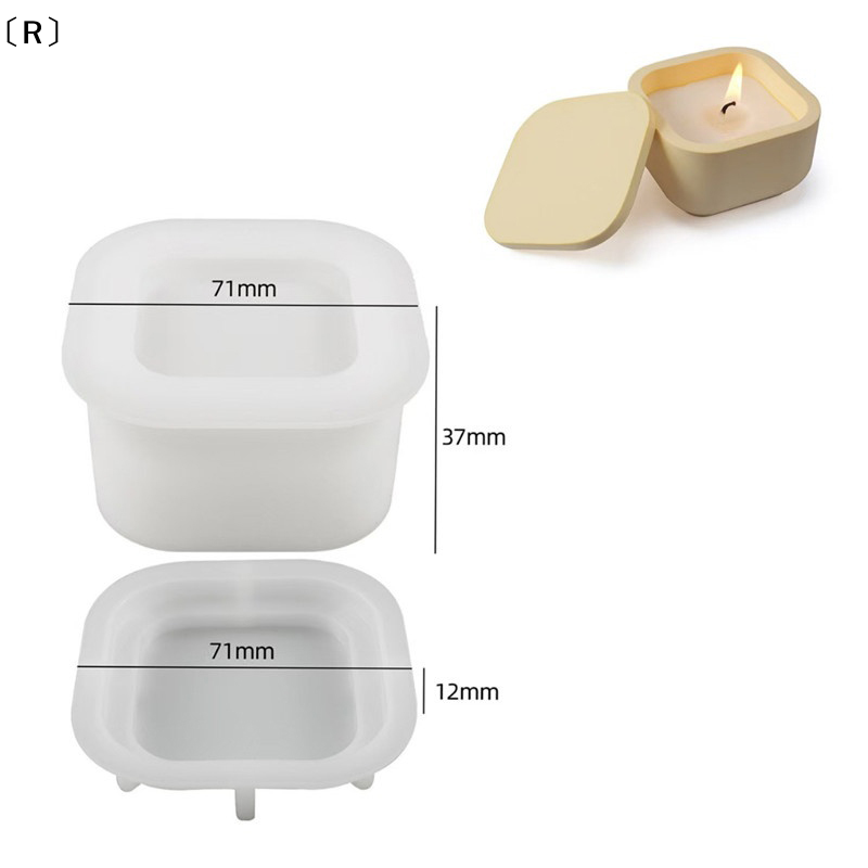 〔R〕1set DIY Candle Jar Silicon - Candle Making Jars recension och pris