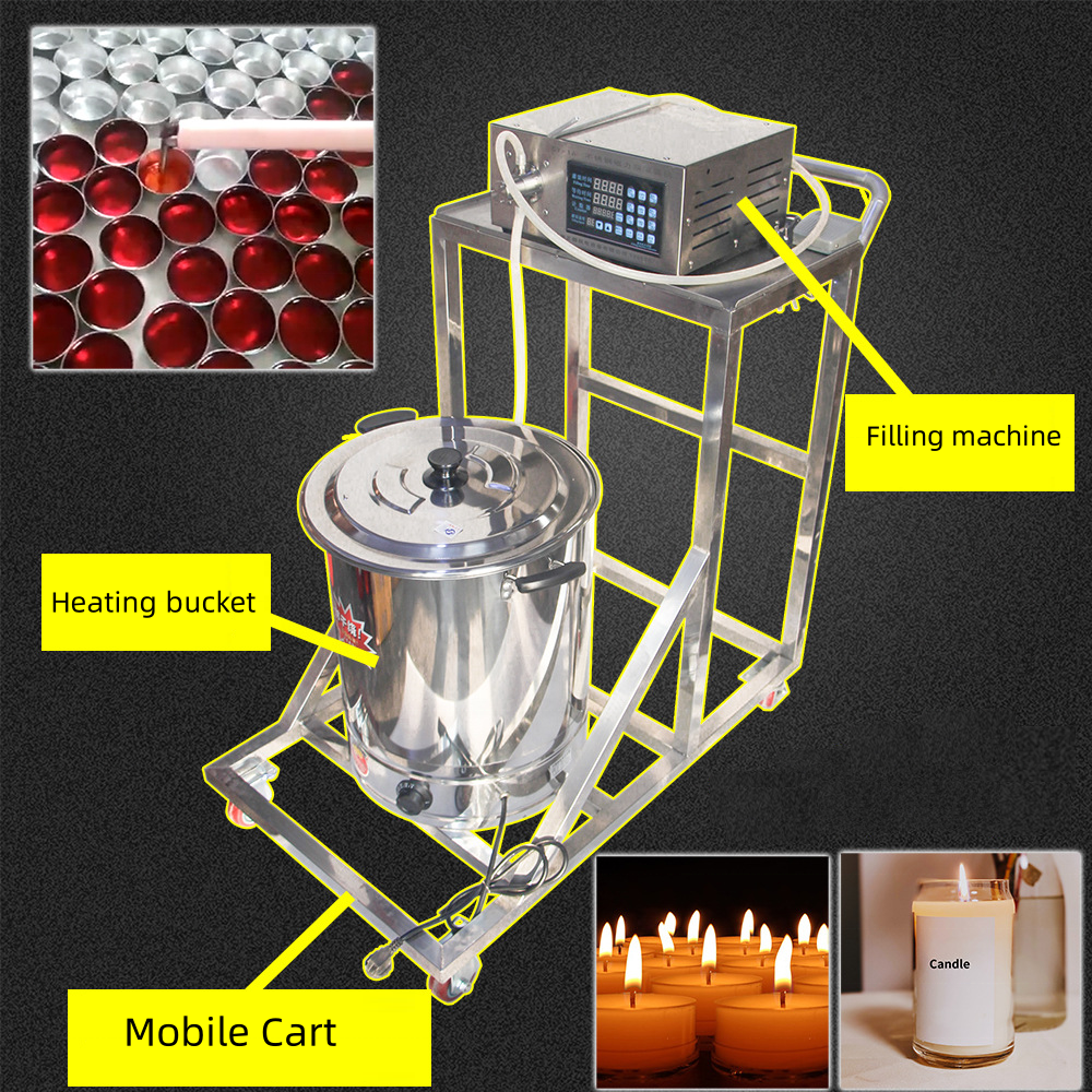Automatic Soy Wax Oil Filling  - Candle Making Machine Price recension och pris