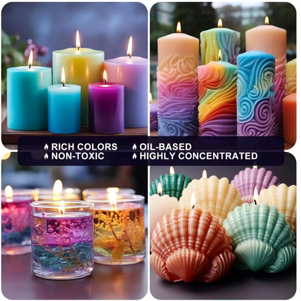 Candle Dye 24colors 10ml Liqui - Candle Dye Chip recension och pris