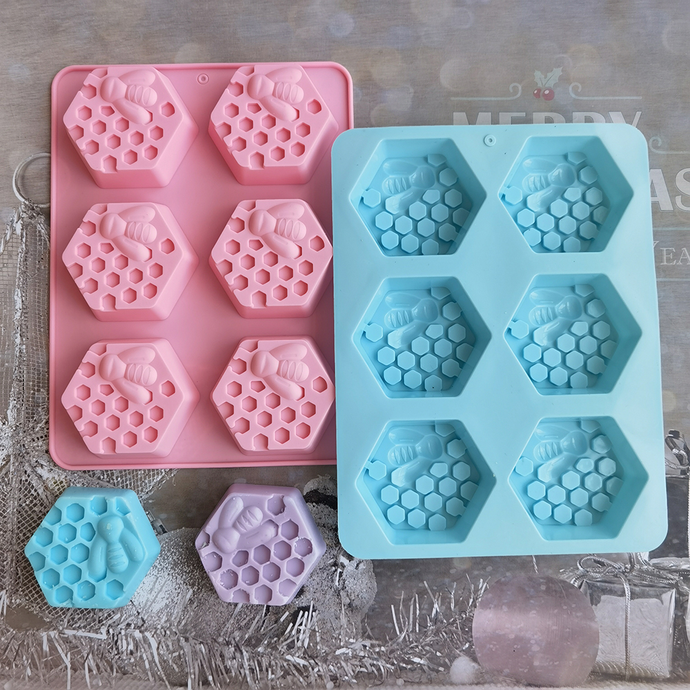 Silicone Hexagonal Bee Soap Mo - Candle Making Experience recension och pris