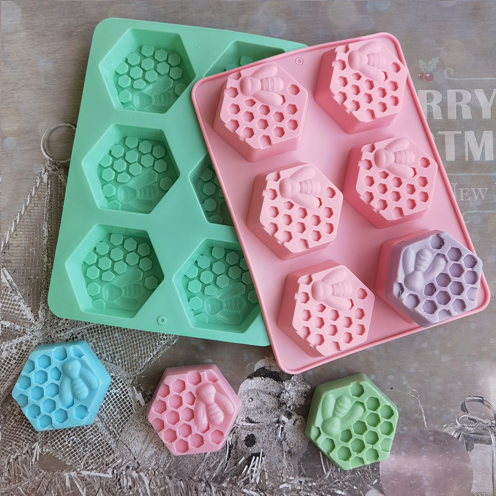 Silicone Hexagonal Bee Soap Mo - Candle Making Experience recension och pris