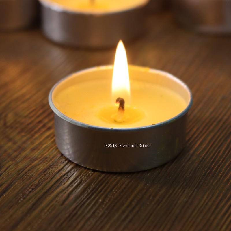 Empty Tea Wax Circular Aluminu - Candle Making Jars recension och pris