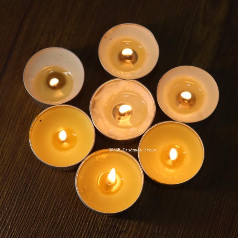 Empty Tea Wax Circular Aluminu - Candle Making Jars recension och pris