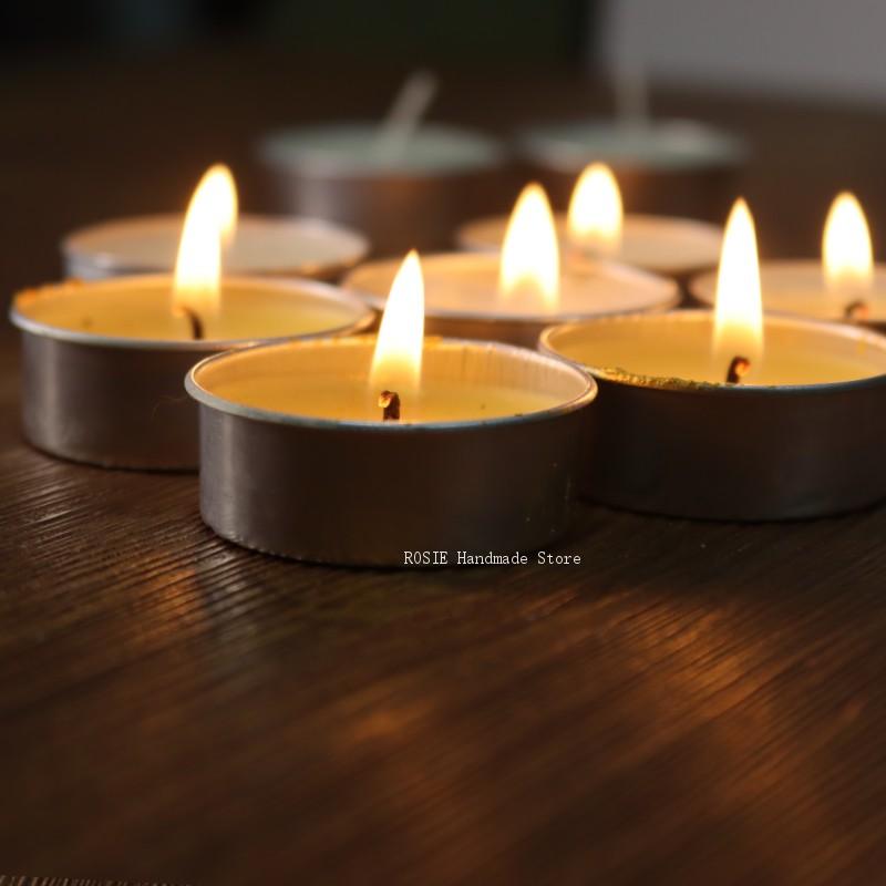Empty Tea Wax Circular Aluminu - Candle Making Jars recension och pris