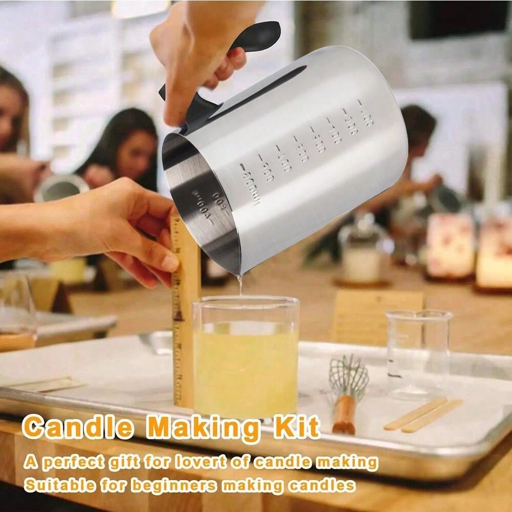 Candle Pouring Pot with Electr - Candle Making Jars recension och pris