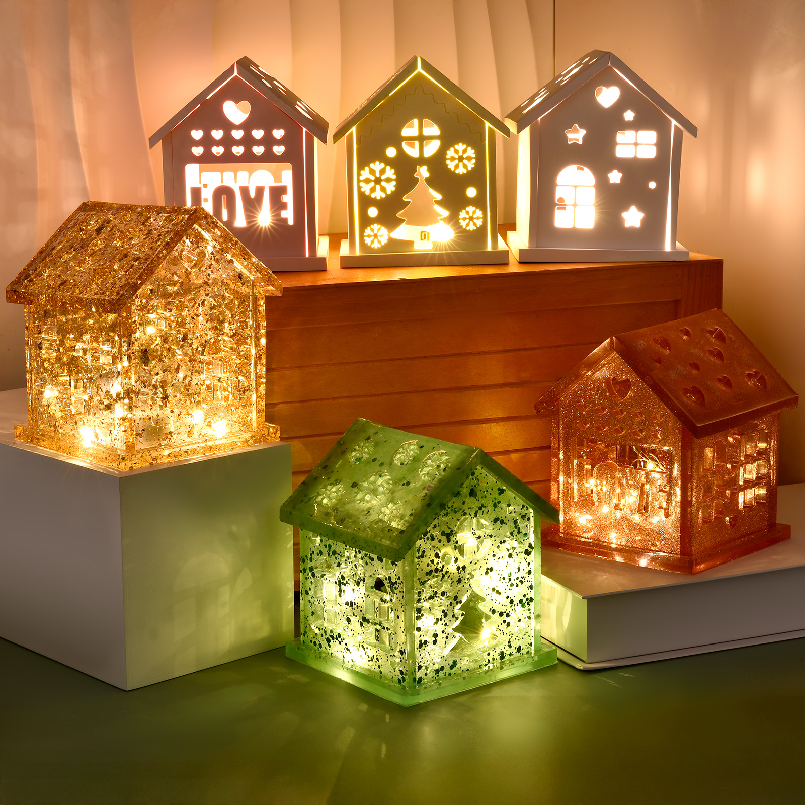 3D House Silicone Mold DIY Chr - Candle Making Tools recension och pris