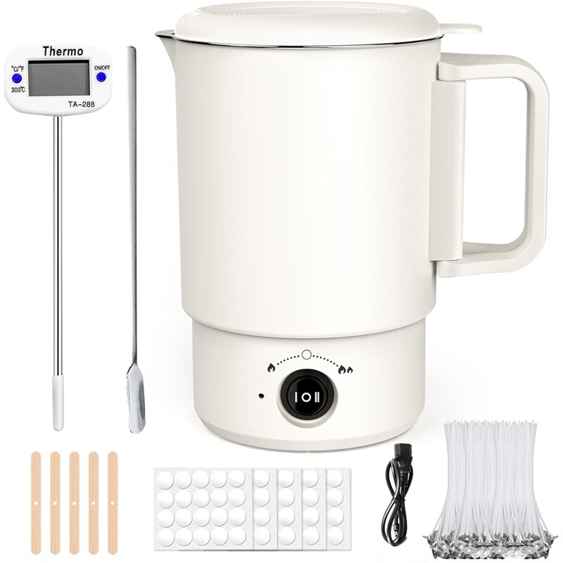 A47U Electric Wax Melting Pot  - Candle Making Jars recension och pris