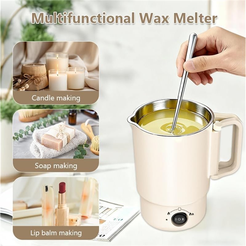 A47U Electric Wax Melting Pot  - Candle Making Jars recension och pris