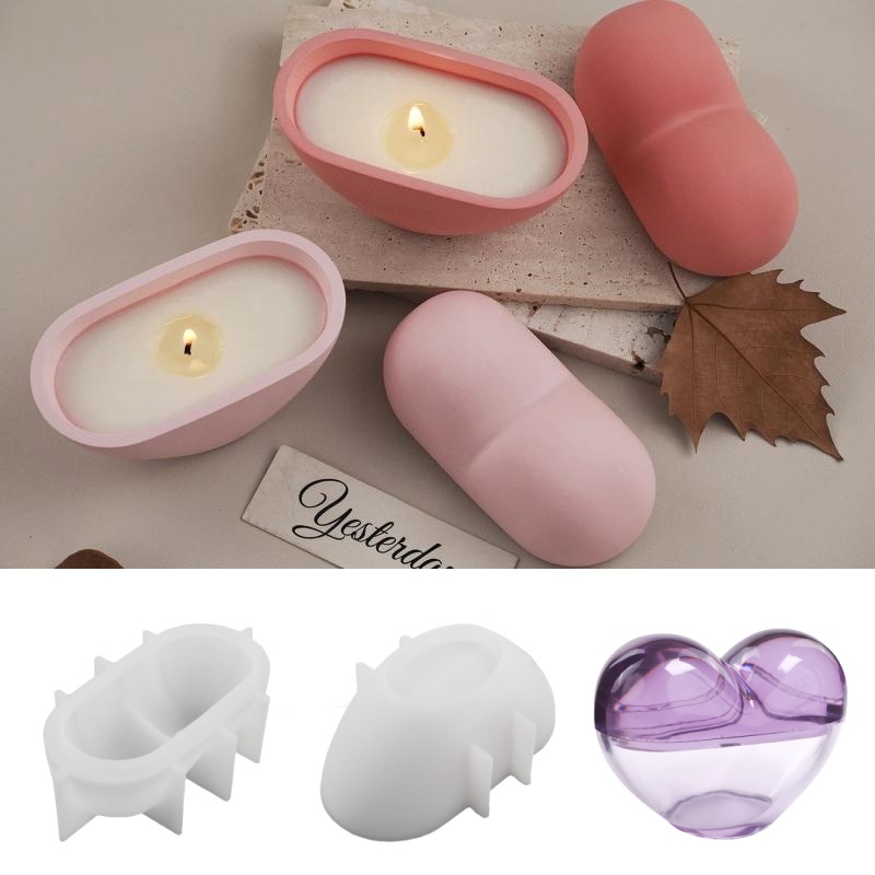 DIY Candle Jar Crystal Epoxy R - Candle Making Jars recension och pris