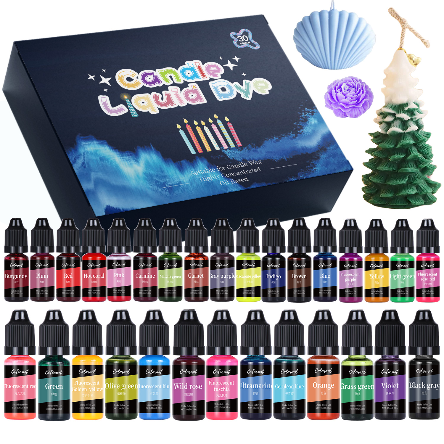 Candle Dyes Pigment Candle Liq - Candle Dye Chip recension och pris