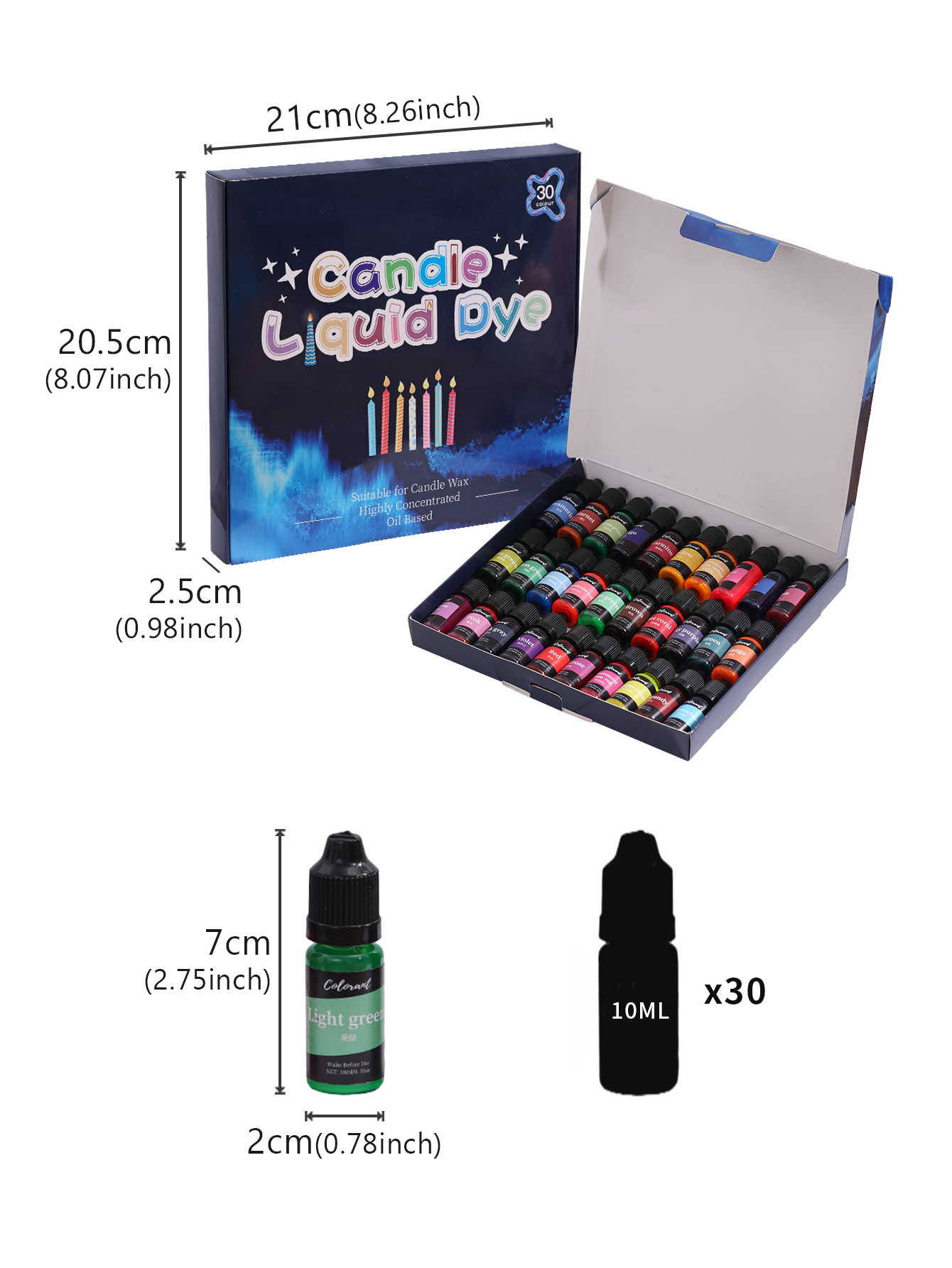 Candle Dyes Pigment Candle Liq - Candle Dye Chip recension och pris