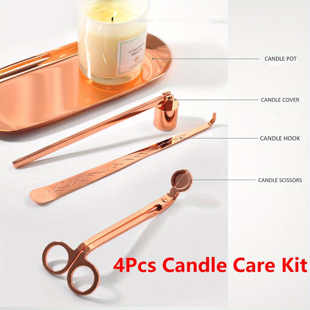 4pcs/set Luxury Candle Care Ki - Candle Making Tools recension och pris