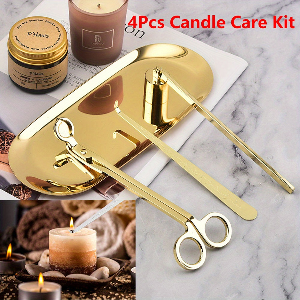 4pcs/set Luxury Candle Care Ki - Candle Making Tools recension och pris