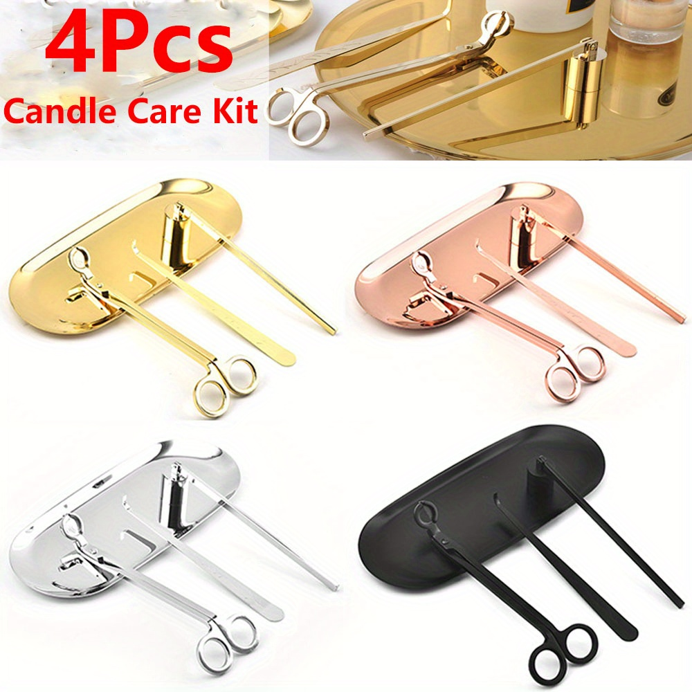 4pcs/set Luxury Candle Care Ki - Candle Making Tools recension och pris