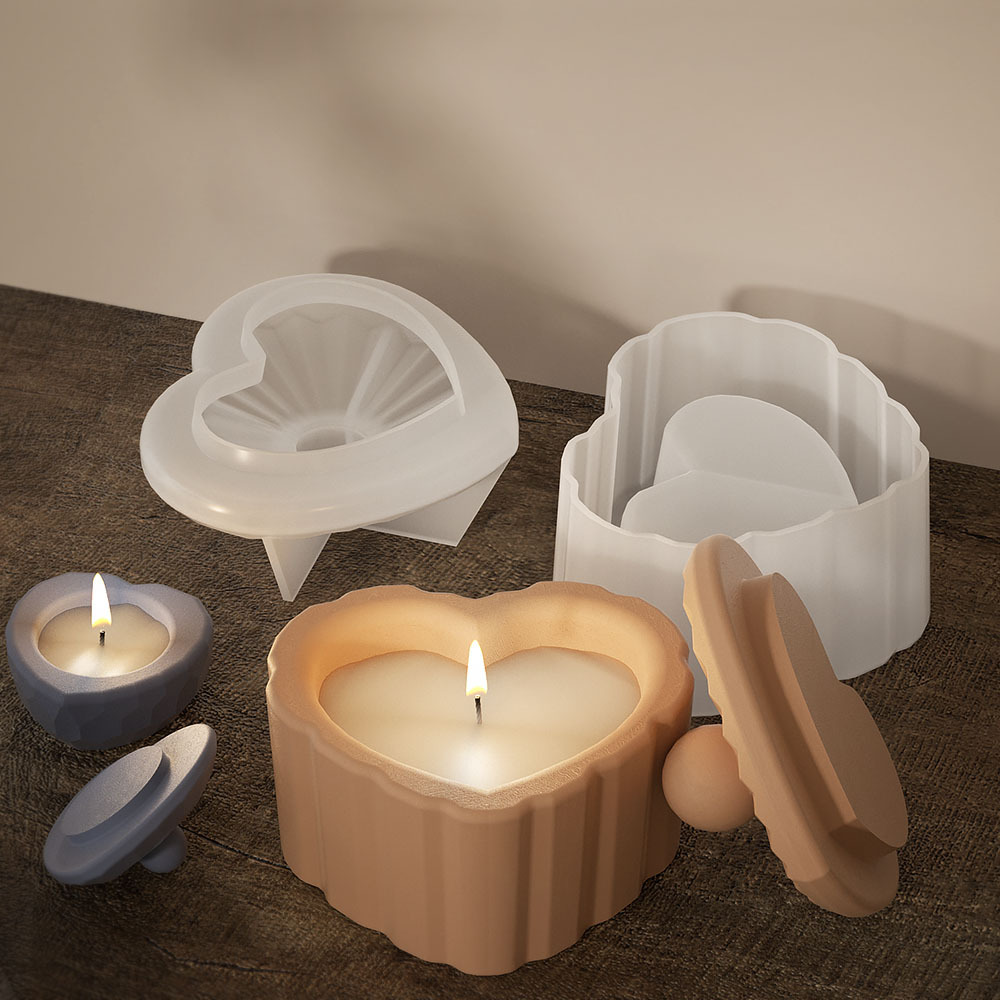 Strip Love Shape Candlestick M - Candle Making Jars recension och pris
