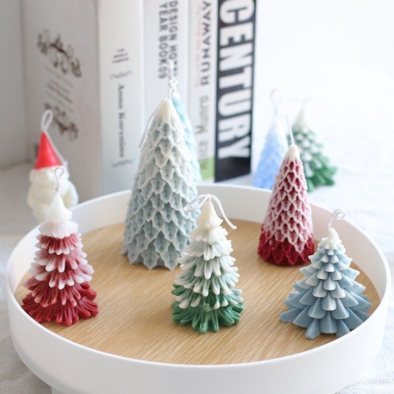 Christmas Silicone Mold DIY Ca - Xmas Candle Making recension och pris