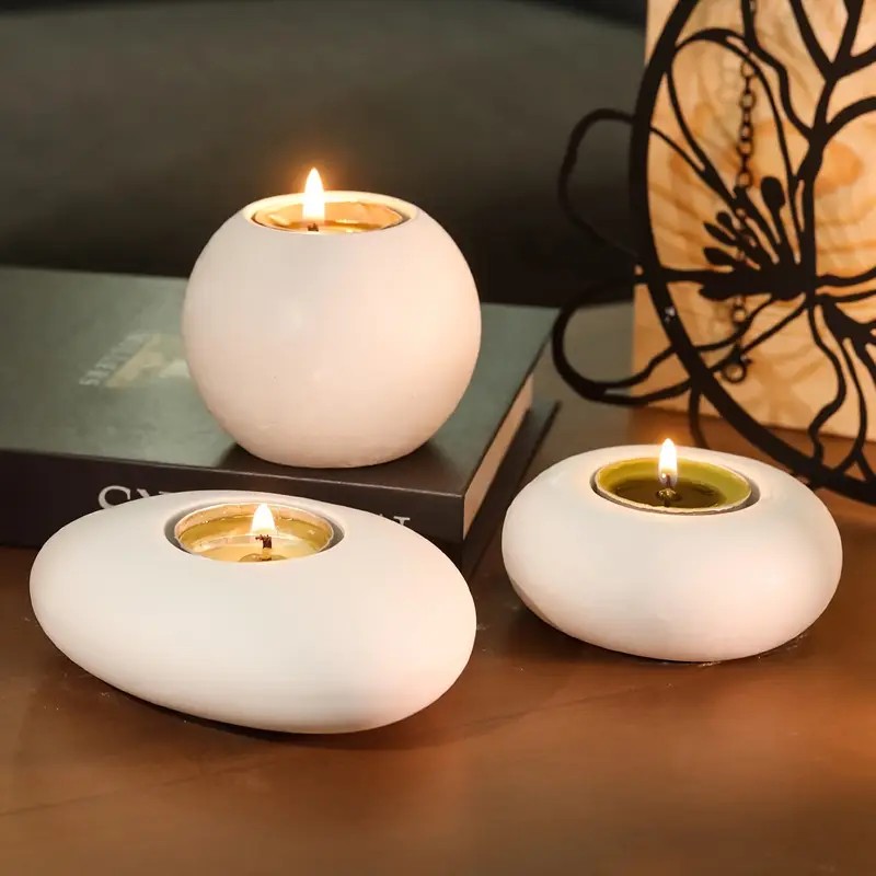 Tealight Candle Holder Resin S - Candle Making Jars recension och pris