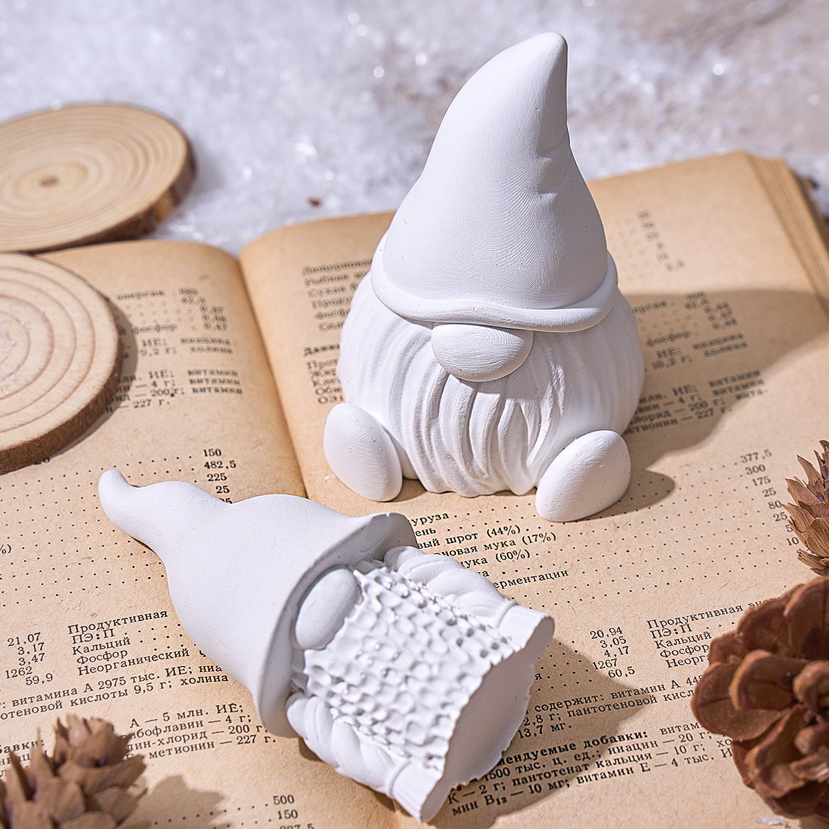 3D Santa Claus Candle Silicone - Xmas Candle Making recension och pris
