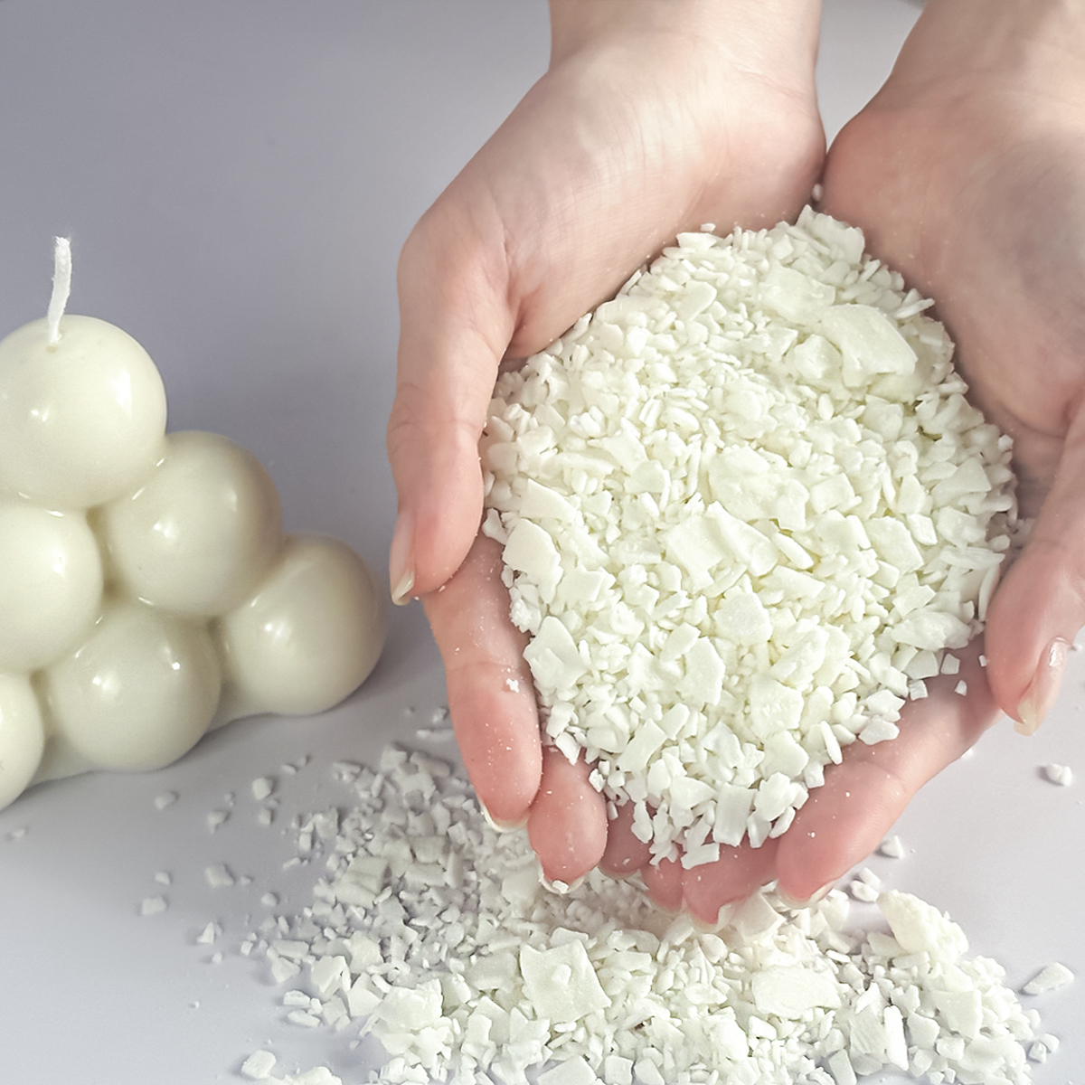 250g/500g Natural Soy Wax Gran - Candle Making Wicks recension och pris