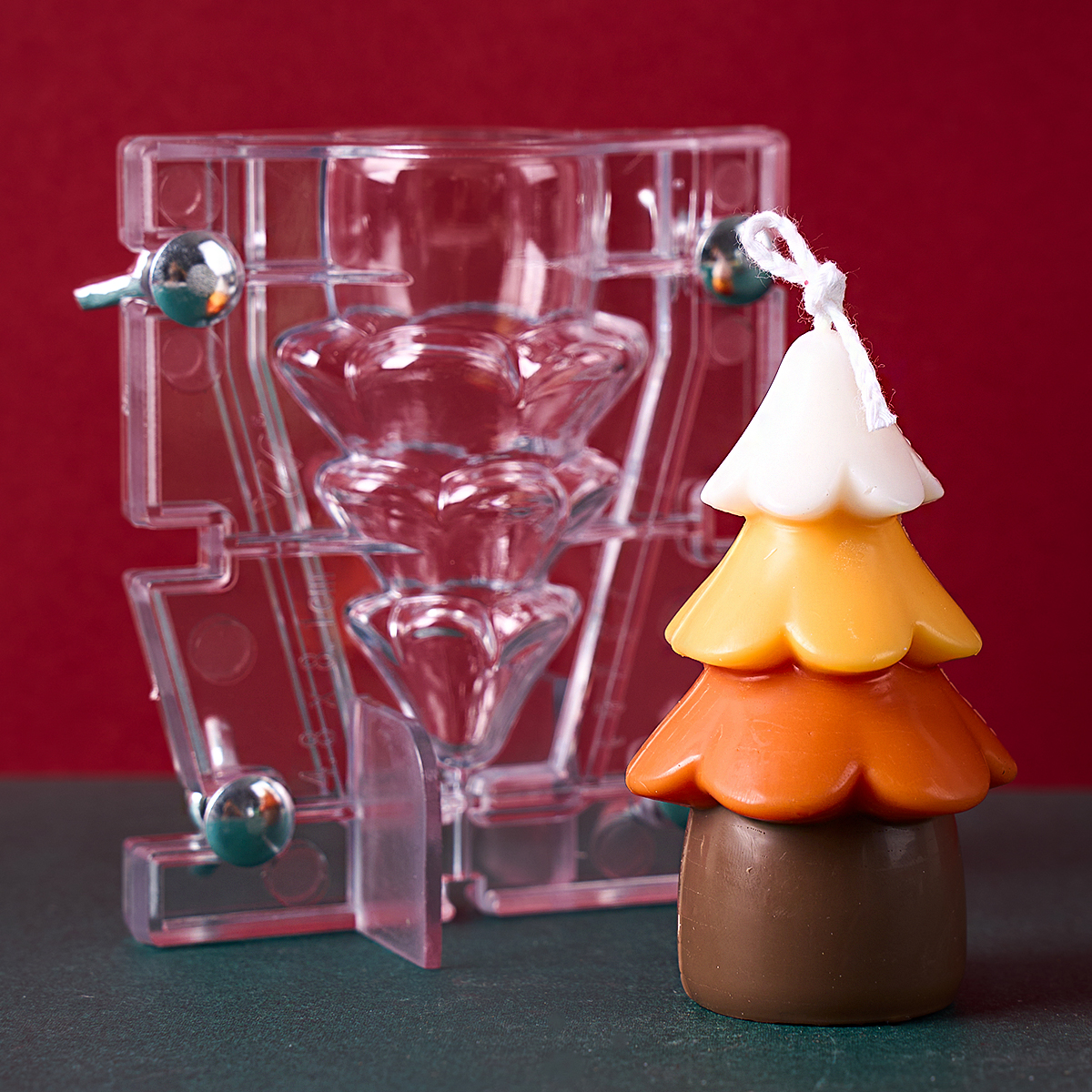 3D Christmas Tree Silicone Mol - Xmas Candle Making recension och pris