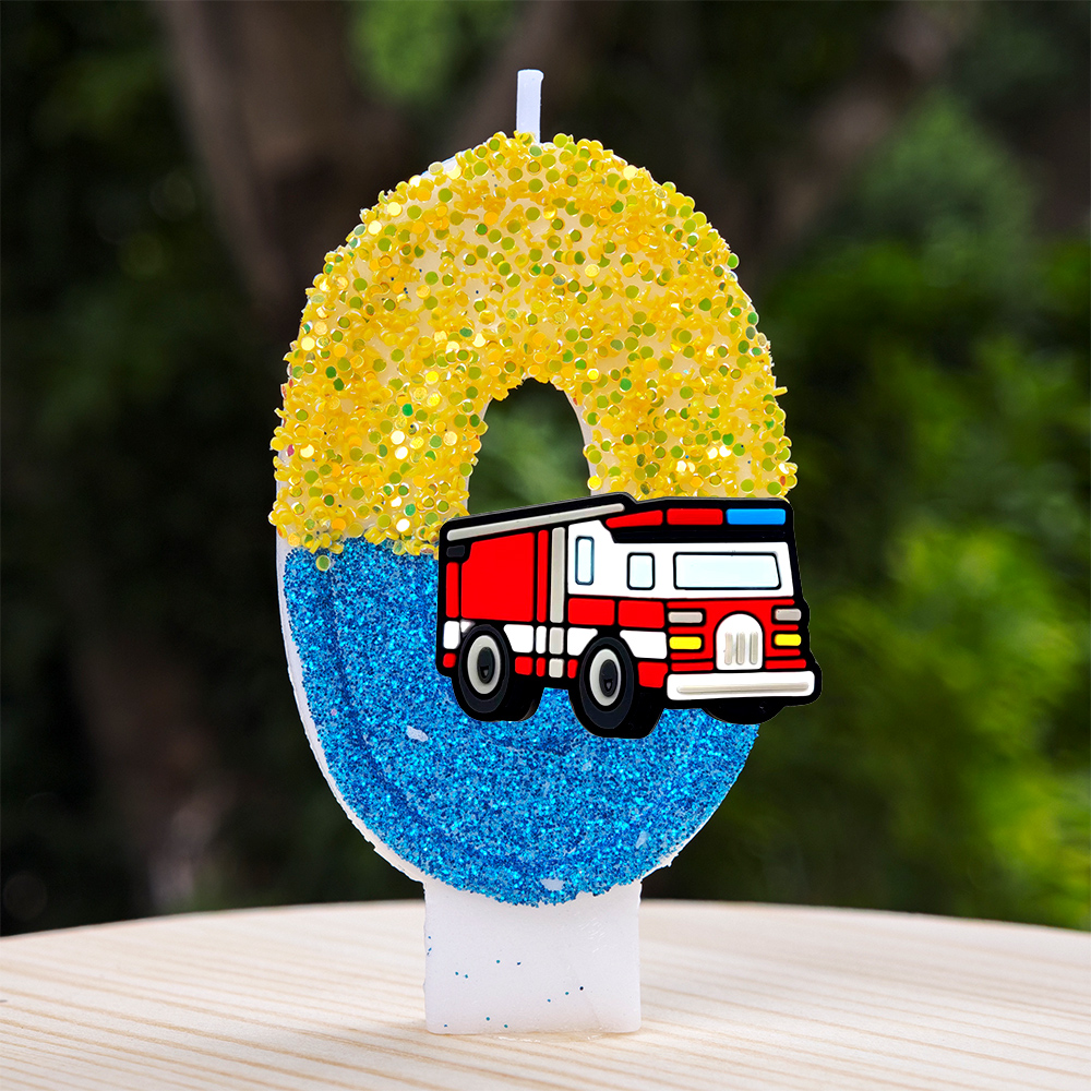 Fire Engine Candle Cute Cartoo - Candle Making Experience recension och pris