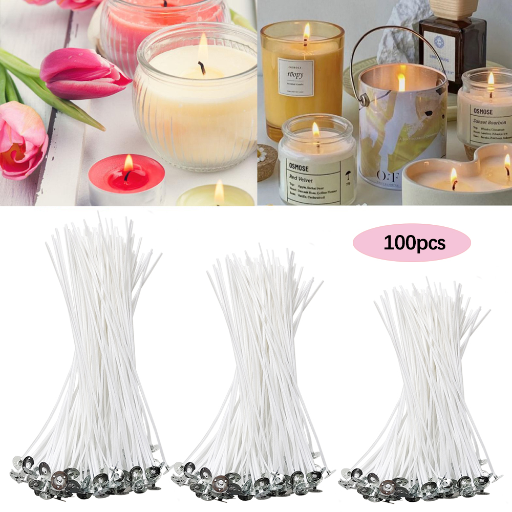 100pcs Smokeless Candle Wicks  - Candle Making Wicks recension och pris