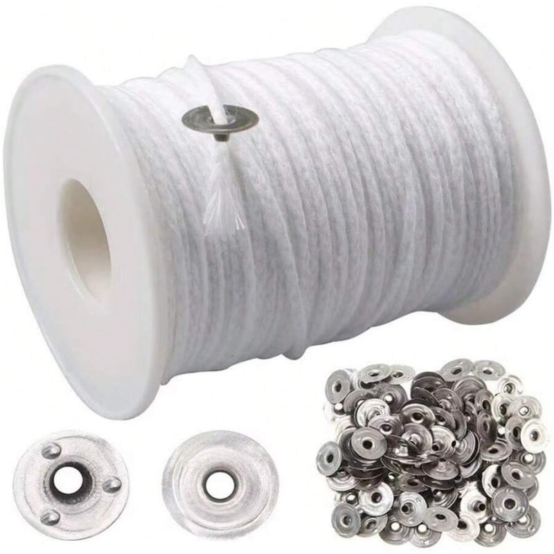 1 Roll Candle Cotton Wicks +10 - Candle Making Wicks recension och pris