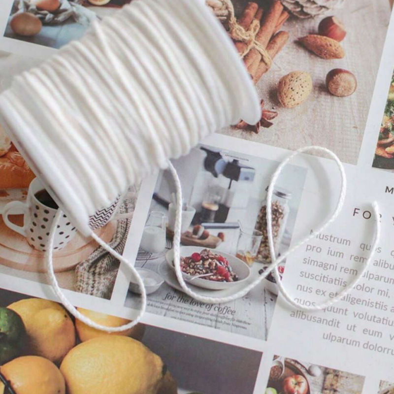 1 Roll Candle Cotton Wicks +10 - Candle Making Wicks recension och pris