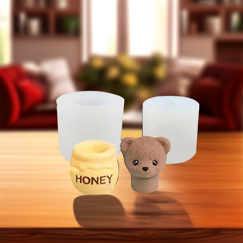 1 piece, Teddy Bear Aromathera - Candle Making Jars recension och pris