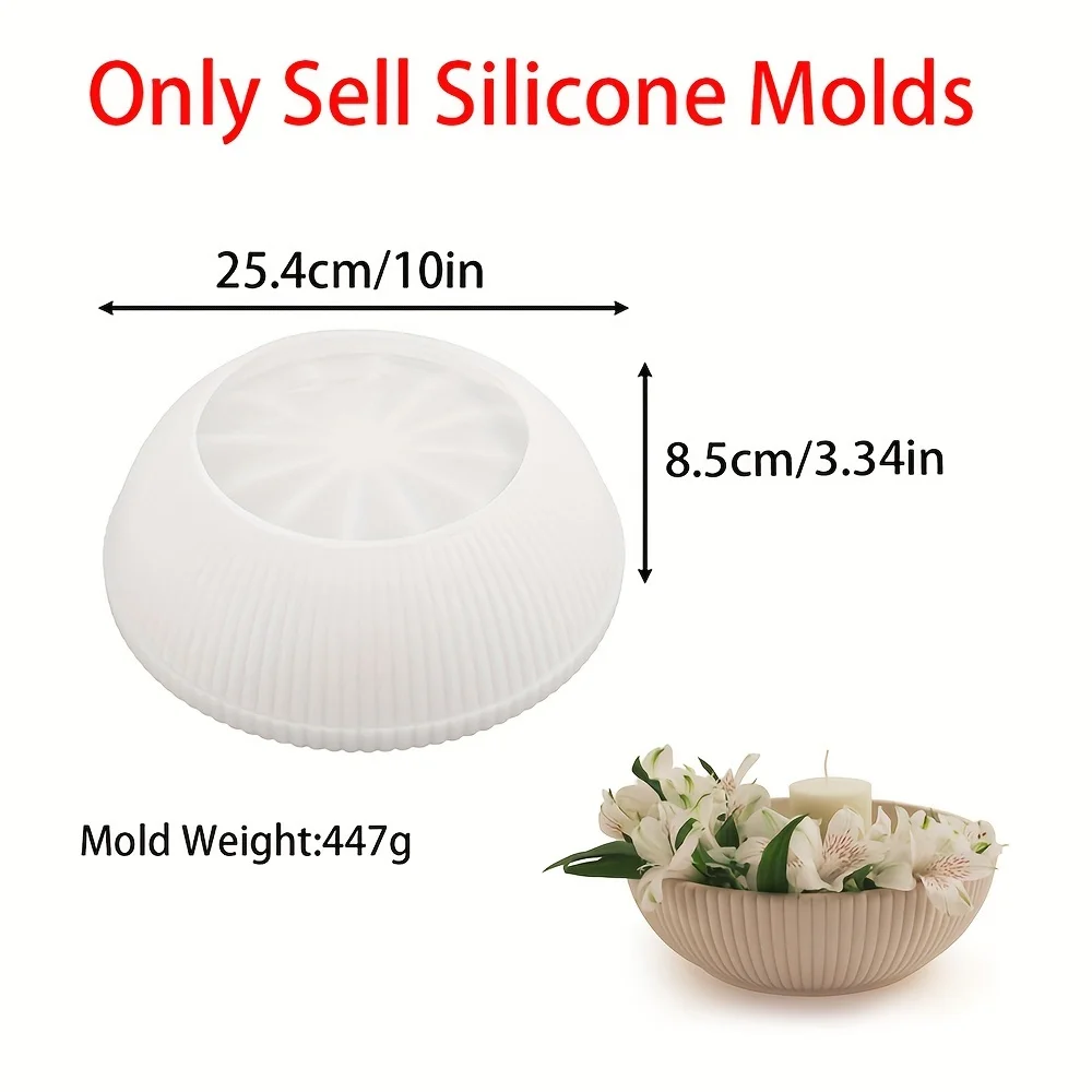 1 Ring Silicone Mould for Epox - Candle Making Jars recension och pris