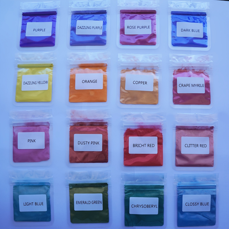 16Color Mica Powder Set，Per Pa - Candle Dye Chip recension och pris