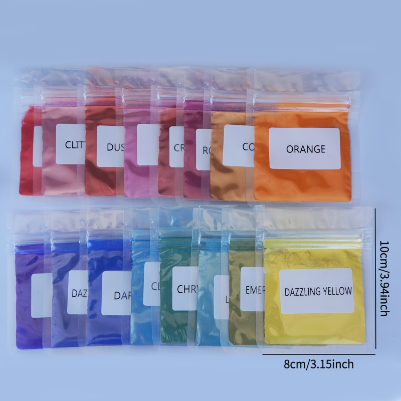 16Color Mica Powder Set，Per Pa - Candle Dye Chip recension och pris