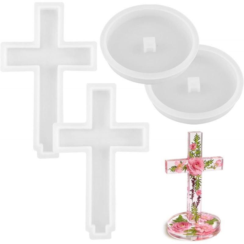 Two silicone molds with a base - Candle Making Jars recension och pris