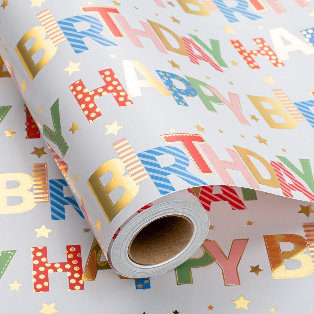 17in x 32.8ft Birthday Themed  - Candle X recension och pris