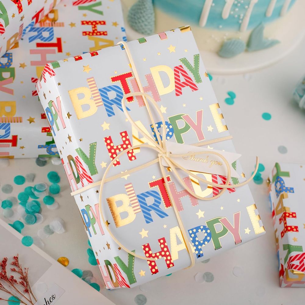 17in x 32.8ft Birthday Themed  - Candle X recension och pris