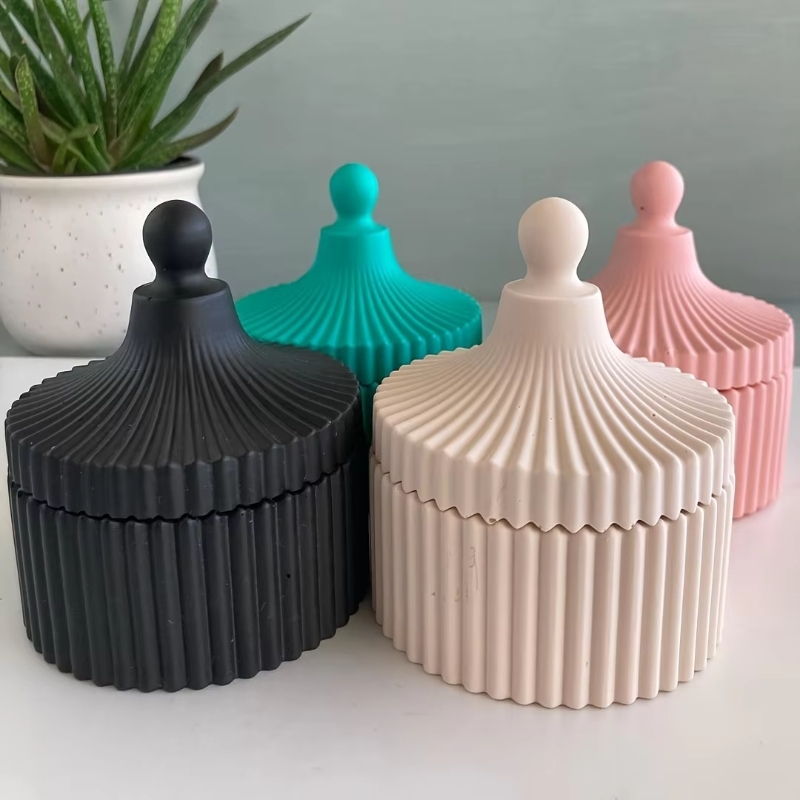 1 Set Silicone Candle Jar Mold - Candle Making Jars recension och pris