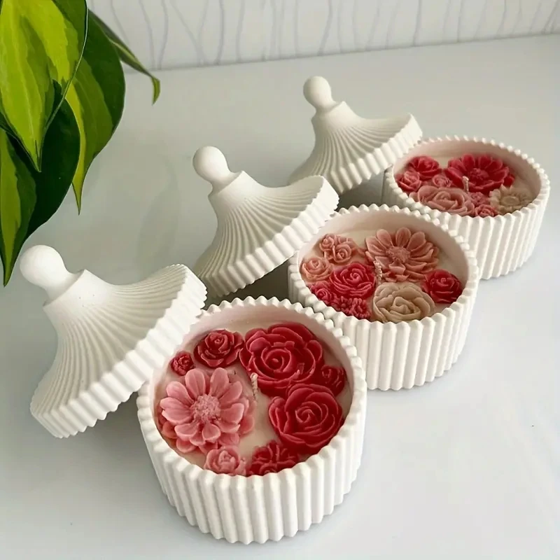 1 Set Silicone Candle Jar Mold - Candle Making Jars recension och pris