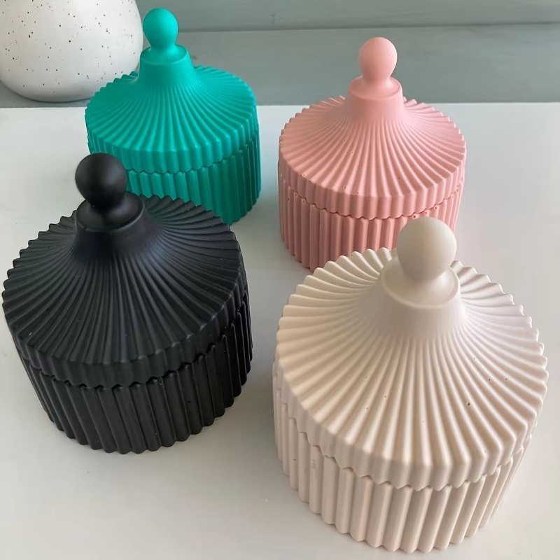 1 Set Silicone Candle Jar Mold - Candle Making Jars recension och pris